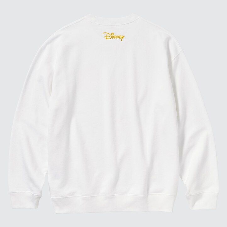 weißer uniqlo mickey shines ut grafik-sweatshirt herren-hoodie