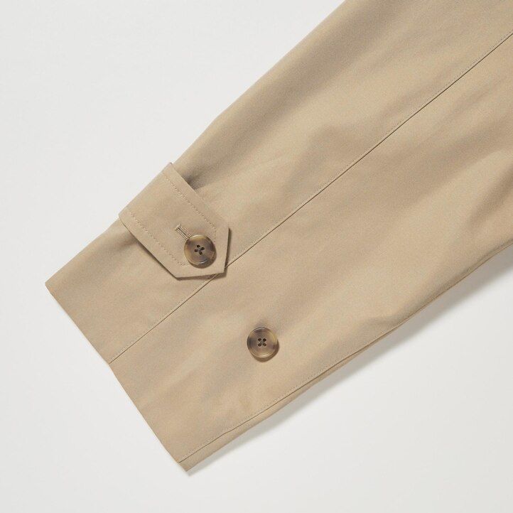 uniqlo trenchjacken für herren in marineblau