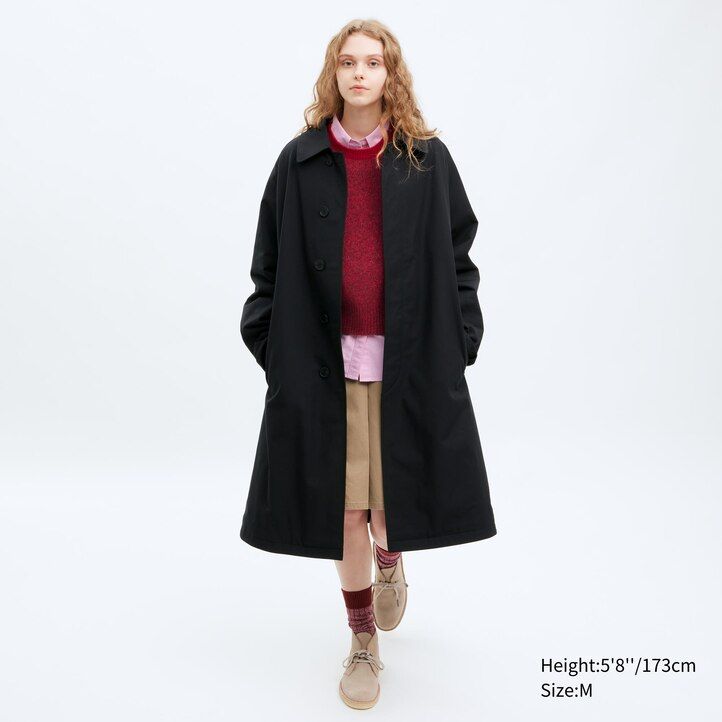 uniqlo trenchjacken für herren beige
