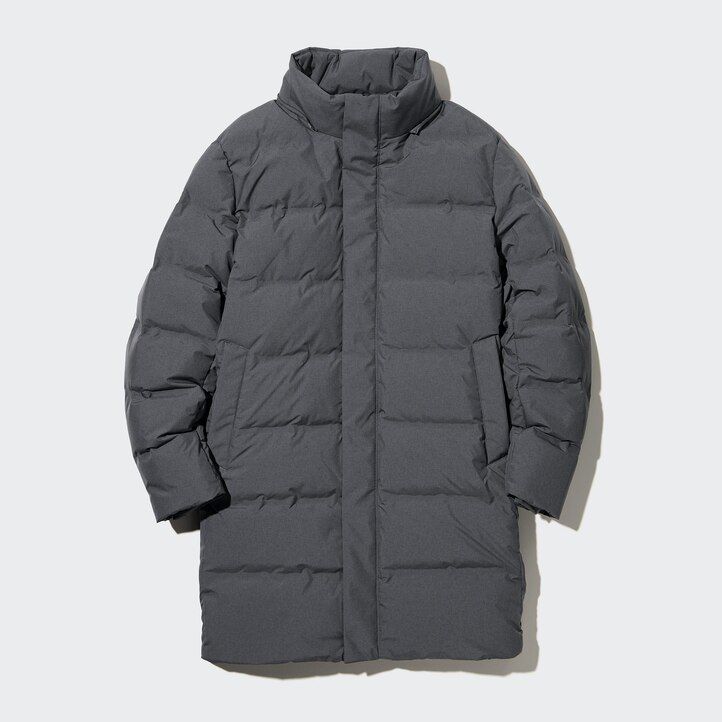uniqlo nahtlose daunenjacken für herren grau