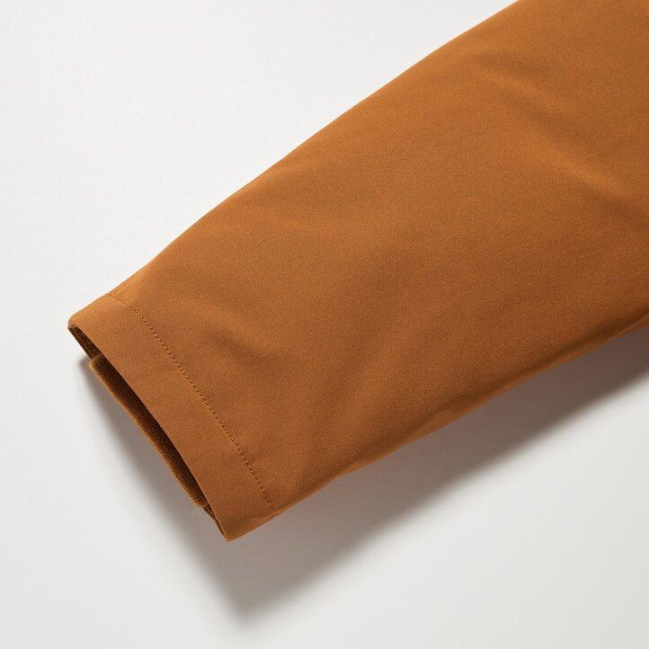 uniqlo ultra warm hybrid-daunenjacke für herren schwarz