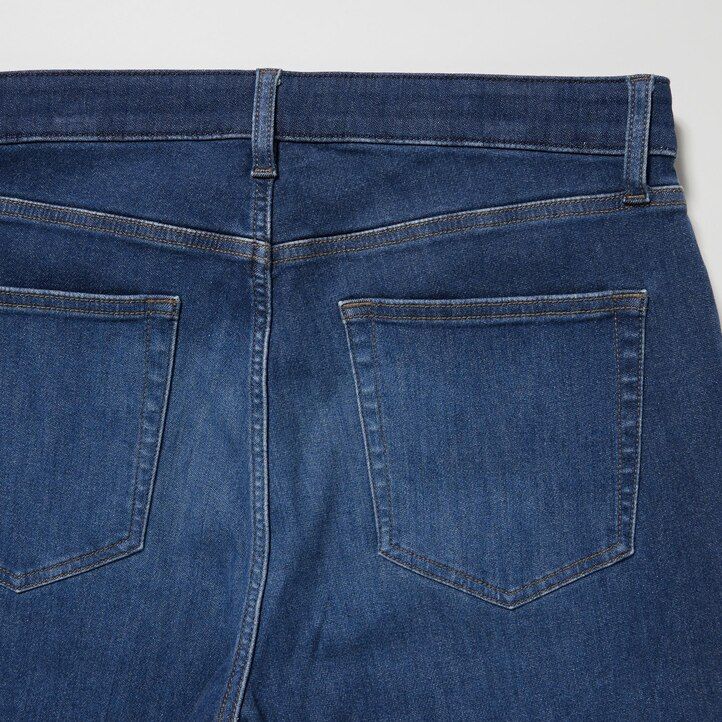 uniqlo ezy ultra stretch slim fit herrenjeans blau