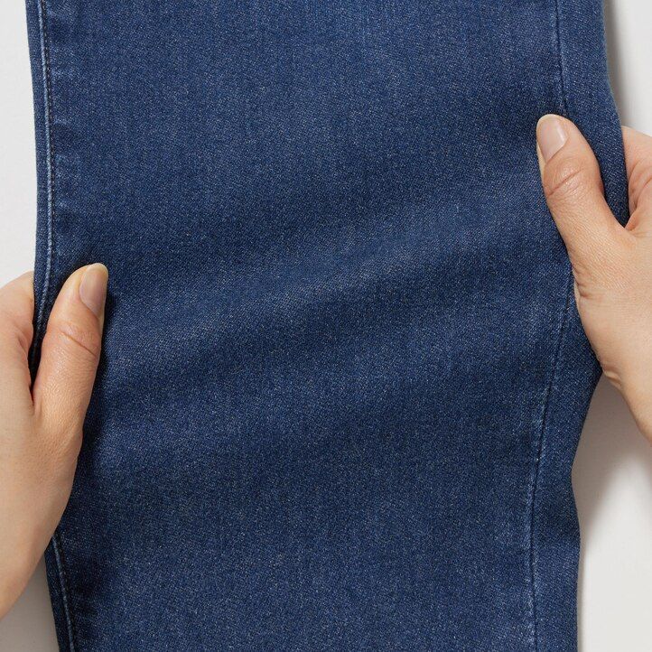 uniqlo ezy ultra stretch slim fit herrenjeans blau