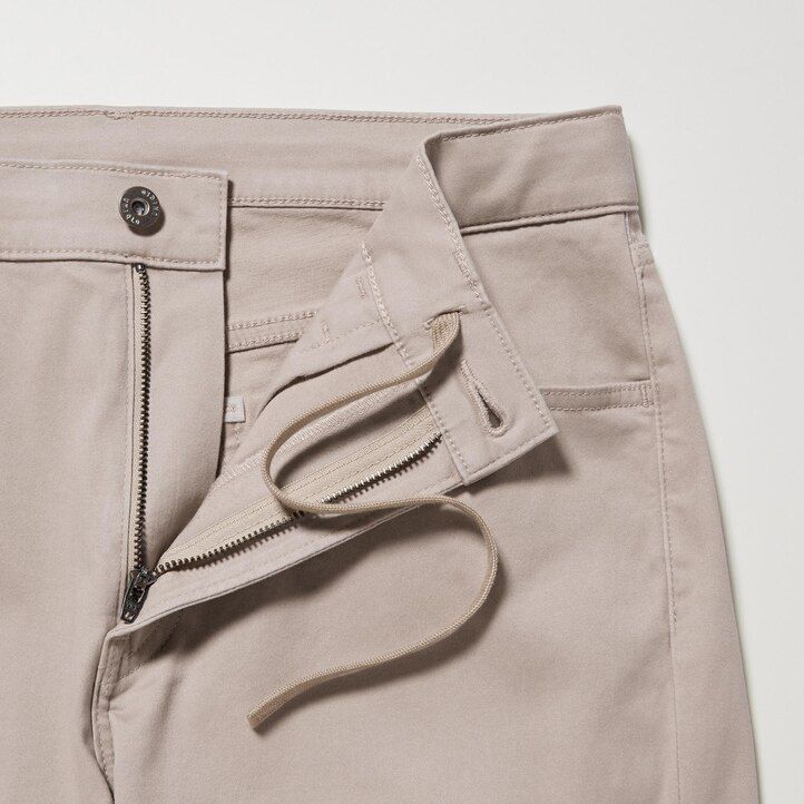 uniqlo ultra stretch skinny fit herrenjeans in olivgrün
