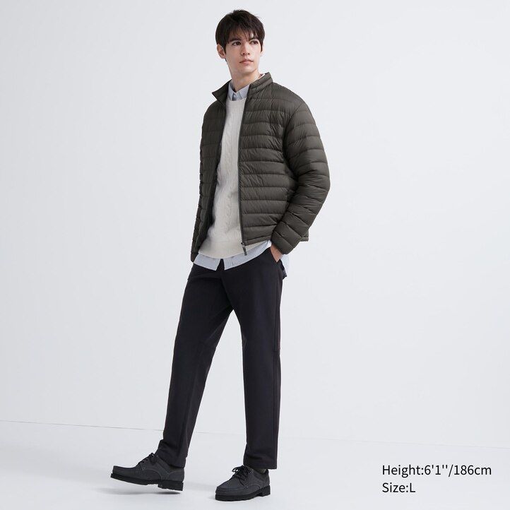 uniqlo heattech easy herrenhose schwarz