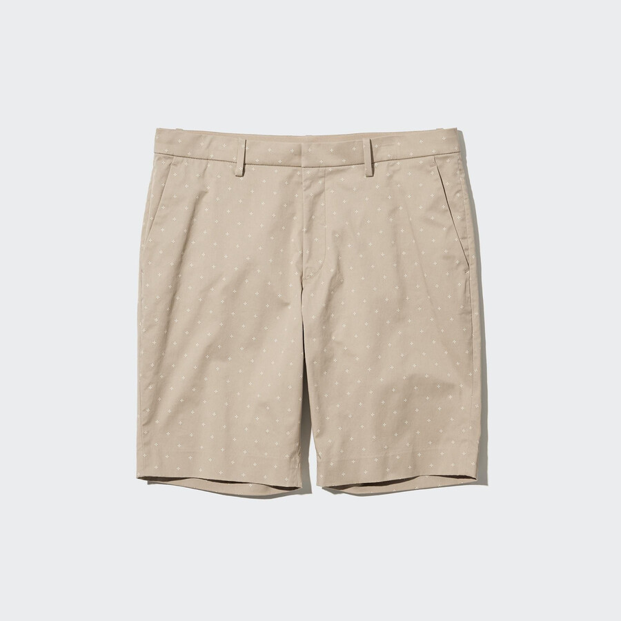 uniqlo stretch slim fit herrenhose beige