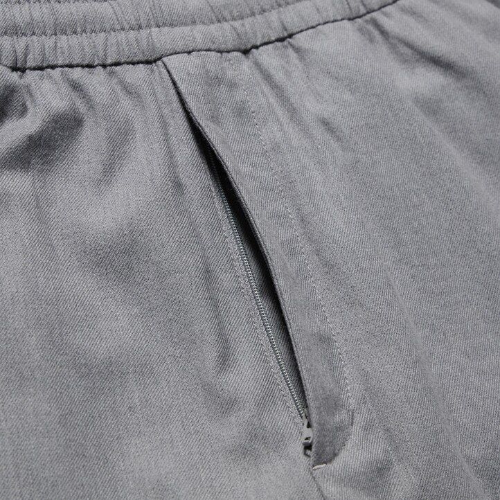 uniqlo herren-flanellhose knöchellang grau