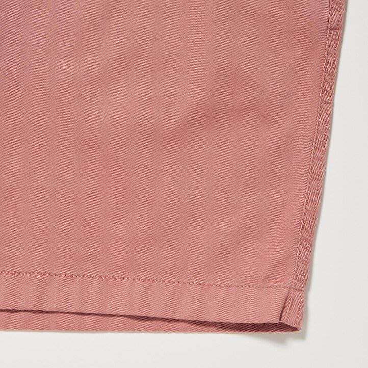 pinkfarbene uniqlo chinos für herren
