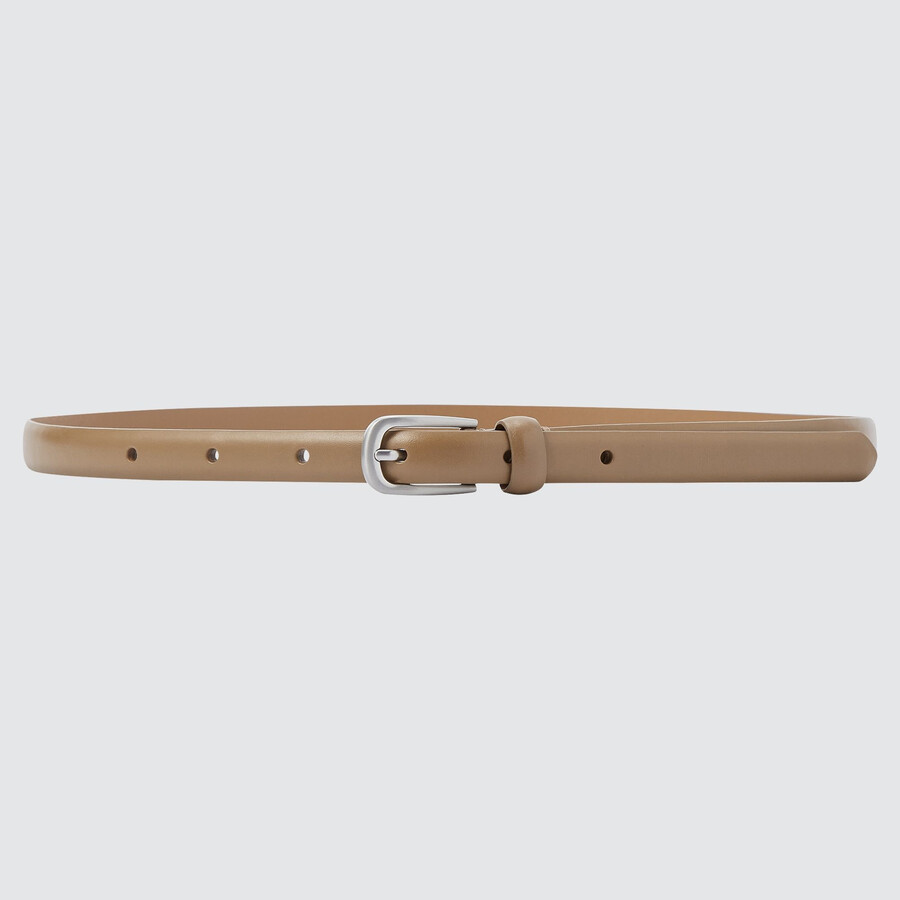 beige damen-gürtel von uniqlo kollektion 2021