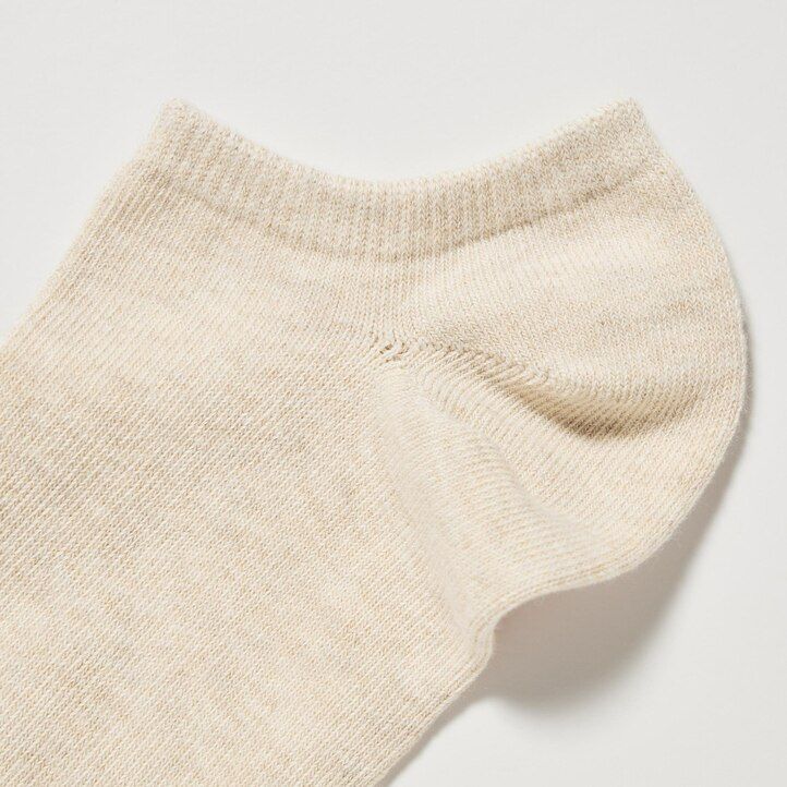 uniqlo damen-shortsocken 3 paar blau