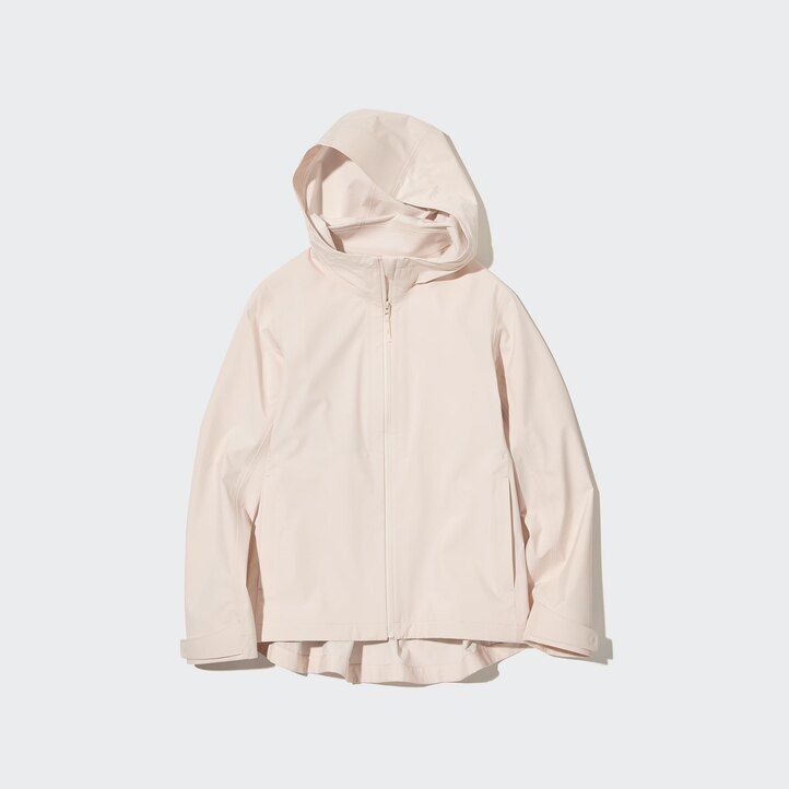 beige uniqlo blocktech jacken für damen