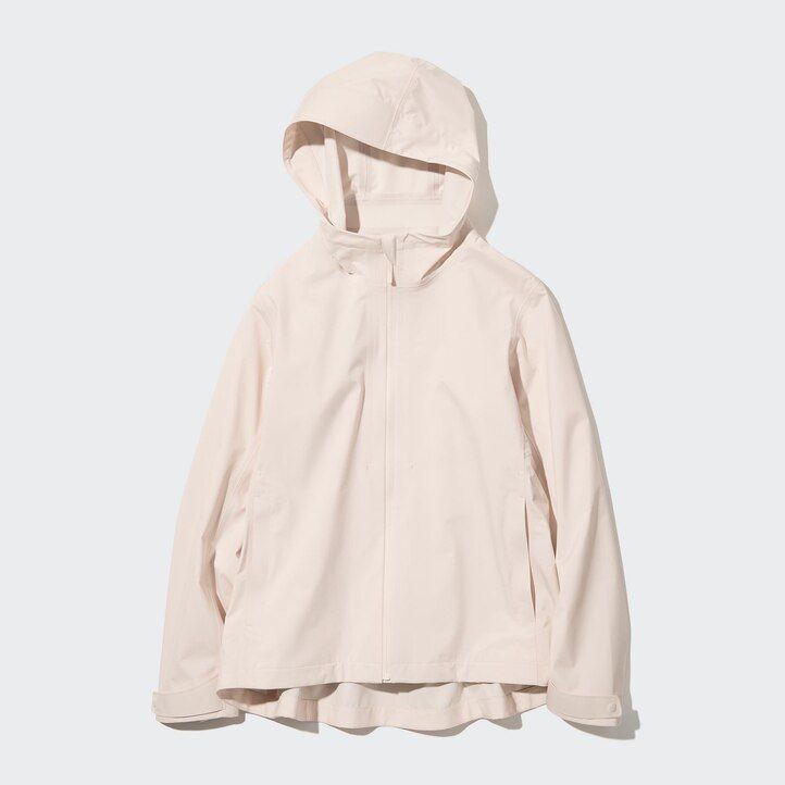 uniqlo blocktech jacken für damen rot
