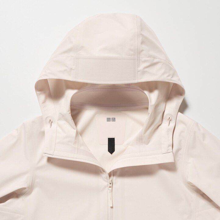 uniqlo blocktech jacken für damen rot