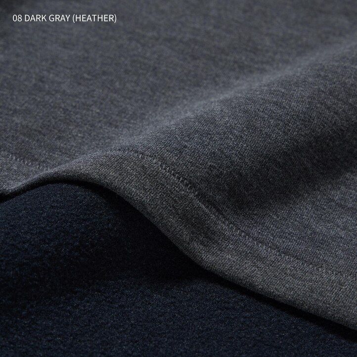weiße uniqlo heattech ultra warm rundhals-thermo-t-shirts mit Ärmeln für damen