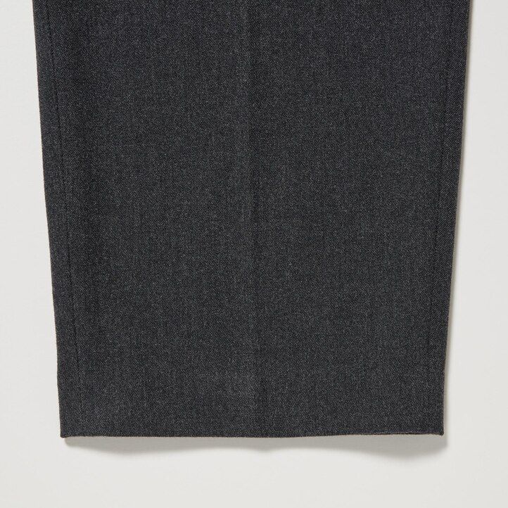 uniqlo heattech damen-plissee-top dunkelbraun