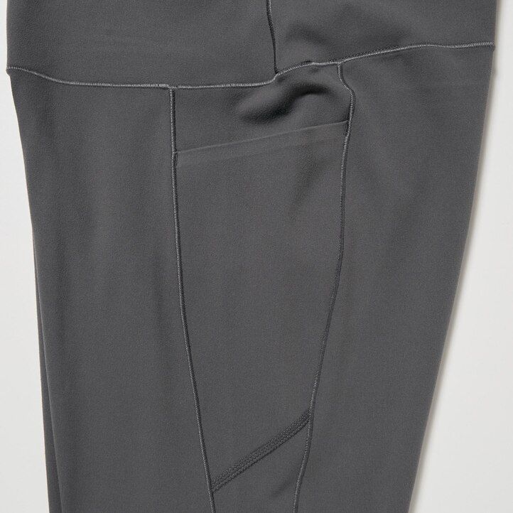 uniqlo airism uv-schutz soft damen-tops mit taschen grau