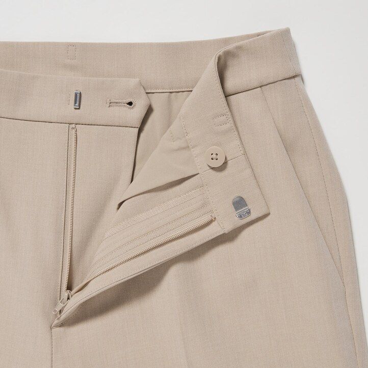 uniqlo smart damen-top knöchellang weiß