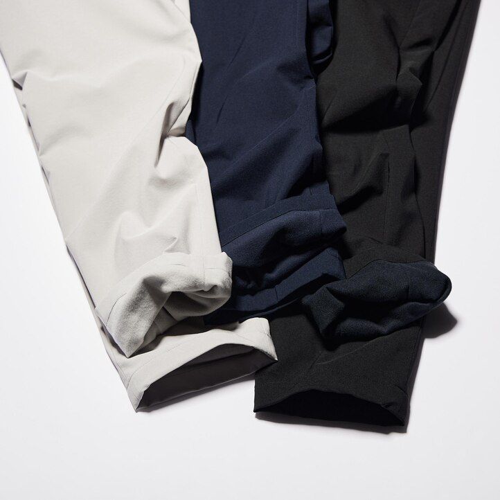 uniqlo damen-tops in marineblau mit heattech-futter