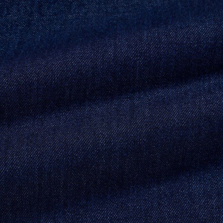 uniqlo damen-tops aus marineblauem ultra stretch denim